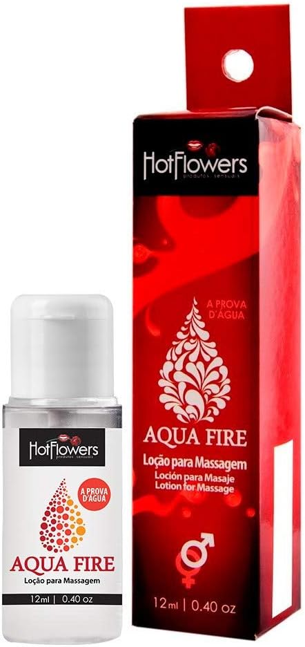 Aqua Fire Lubrificante 12Ml Hot Flowers