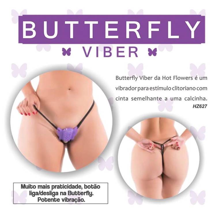 Butterfly Viber (DE CALCINHA)