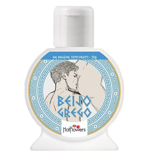 Beijo Grego Gel Beijável 20G Hot Flowers